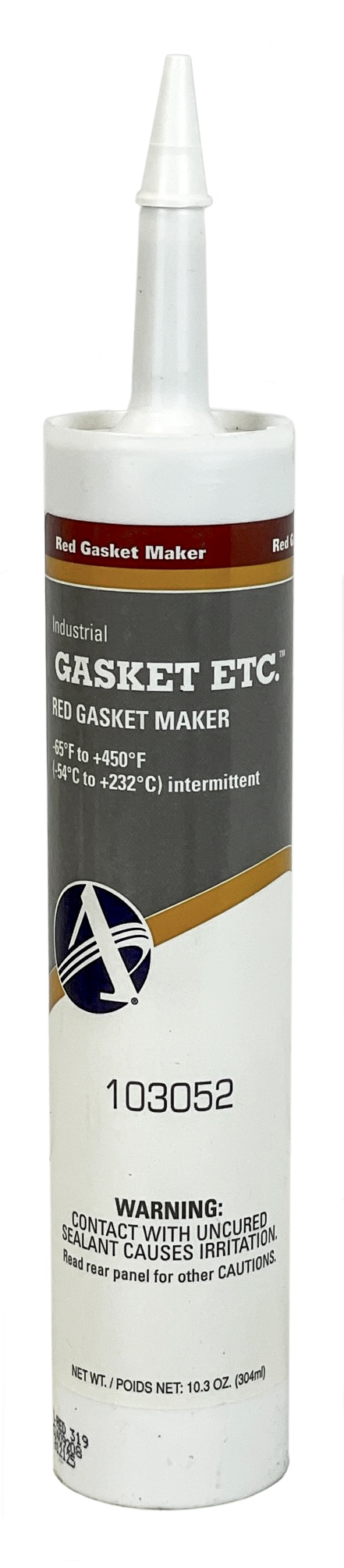 Gasket, Etc.&trade; - 10.3 oz Cartridge - Hi-Temperature Red